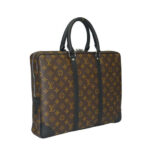 Louis Vuitton Monogram Porte-Documents Voyage M40225 Brown